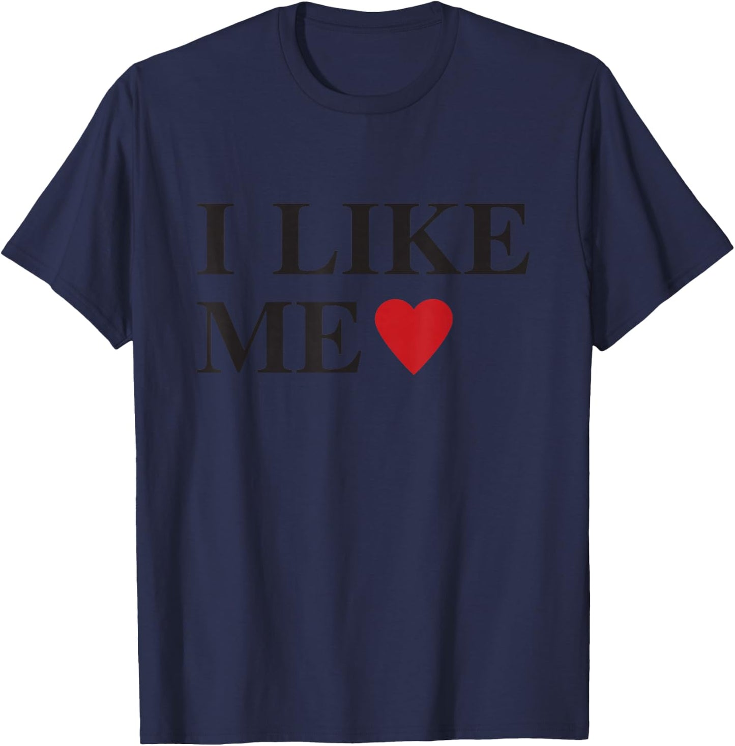 Marvel Studios Deadpool & Wolverine Heart I Like Me T-Shirt - T-Shirt | Navy