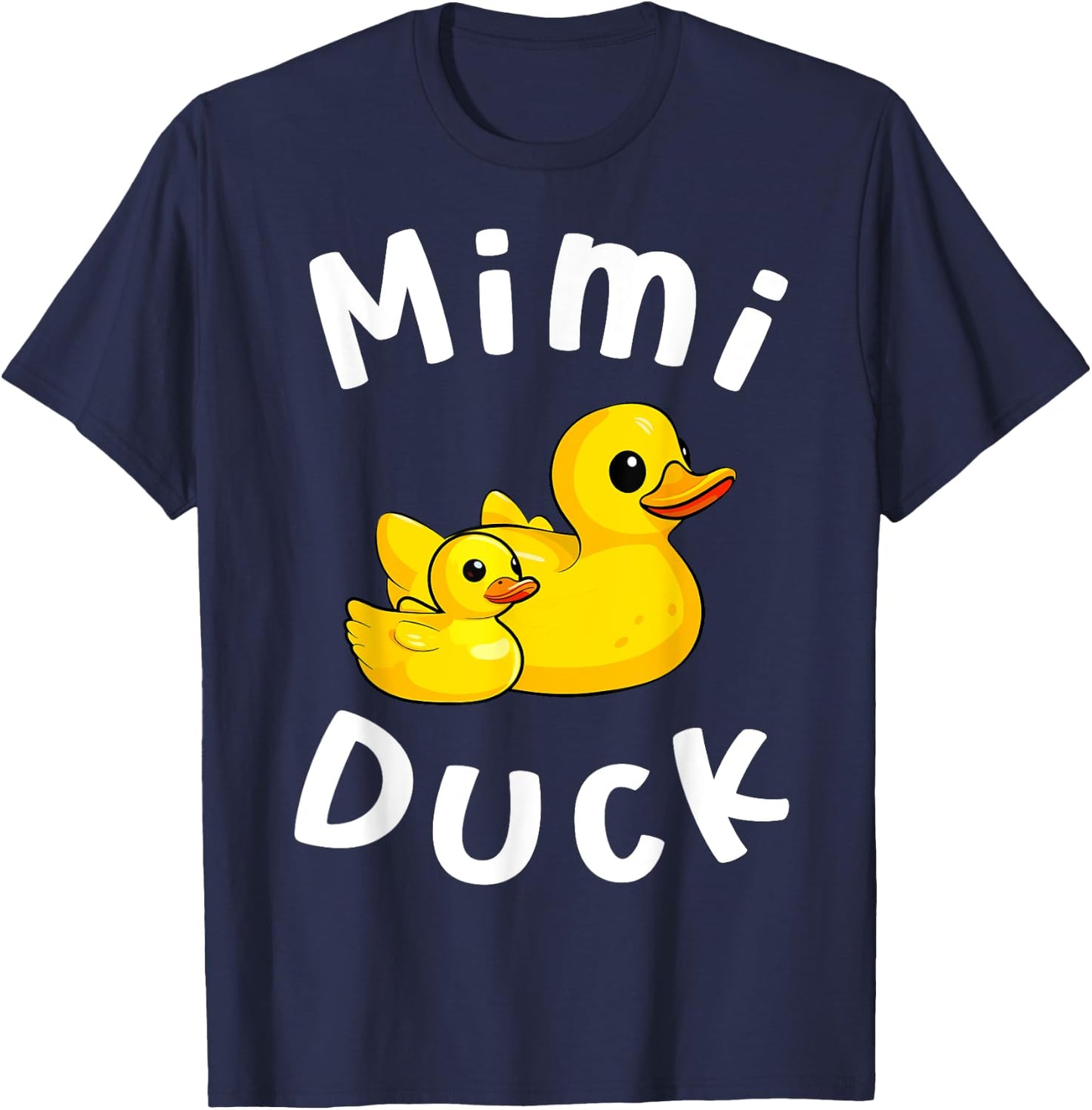 Mimi Duck Birthday Rubber Duck Kids Family Matching T-Shirt - T-Shirt | Navy