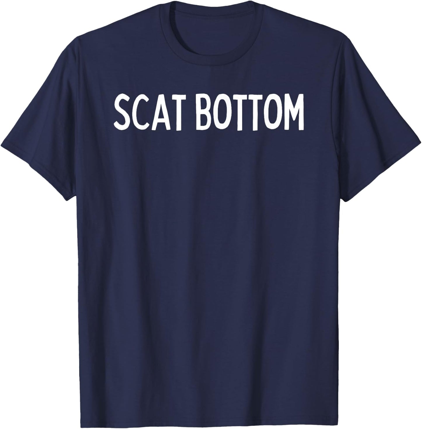 Scat Bottom T-Shirt - T-Shirt | Navy