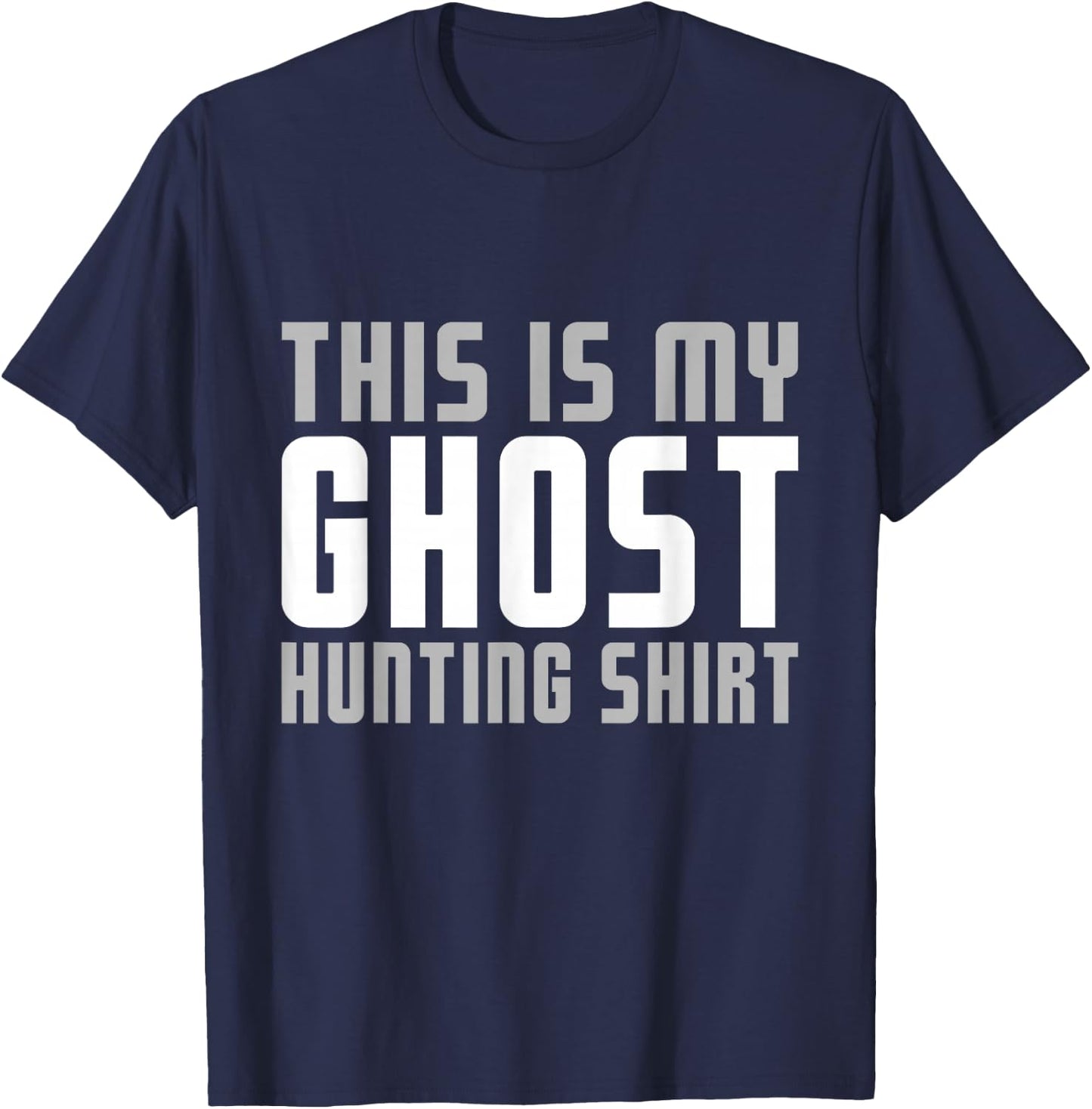This Is My Ghost Hunting Funny Halloween Costume Men Boys T-Shirt - T-Shirt | Navy