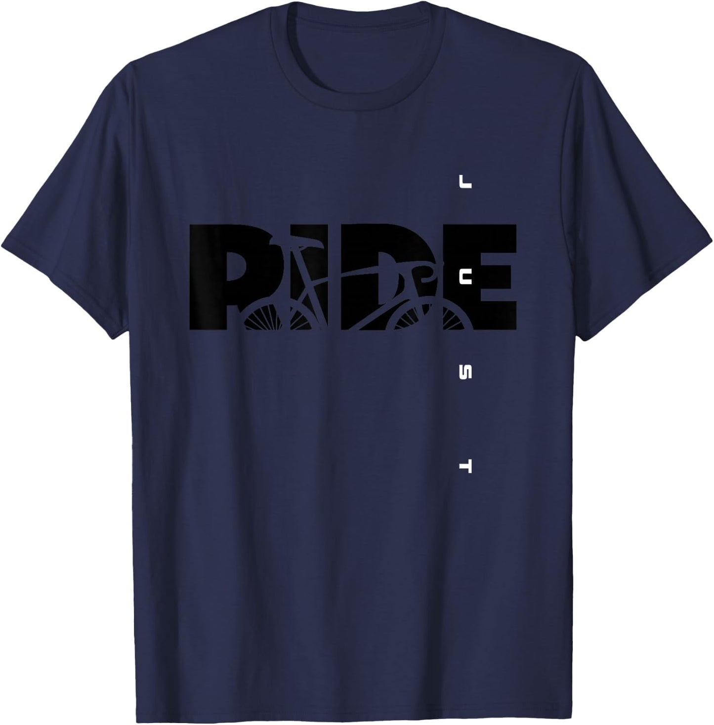 Just Ride Road Biking Bicycle Cycling T-Shirt - T-Shirt | Navy