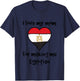 Kids I Love My Mom For Making Me Egyptian Funny Egypt Heart T-Shirt - T-Shirt | Navy