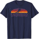 Snowbird Utah USA Ski Resort Snowboarding T-Shirt - T-Shirt | Navy