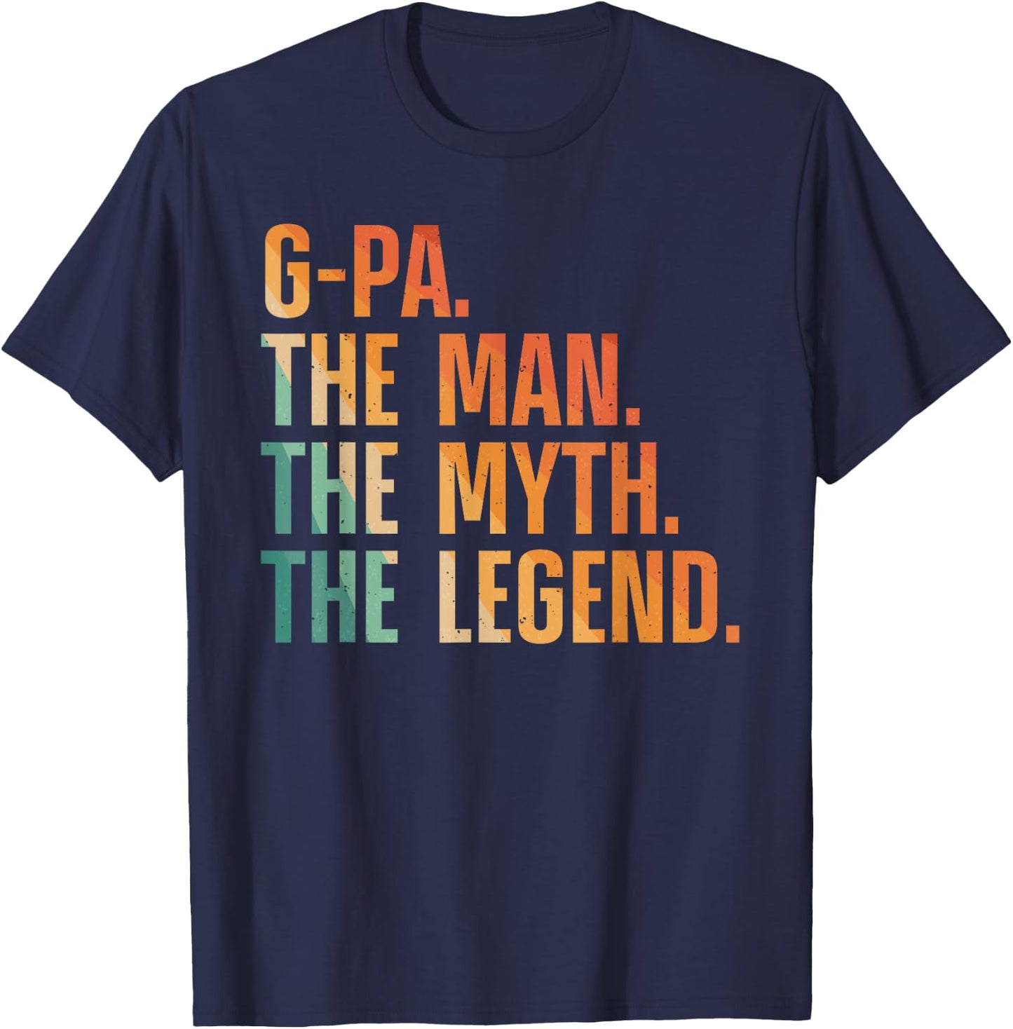 G-Pa Design For Grandpa Grandfather From Grandkids G-Pa T-Shirt - T-Shirt | Navy