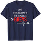 On Thursday We Watch Greys T Shirt T-Shirt - T-Shirt | Navy