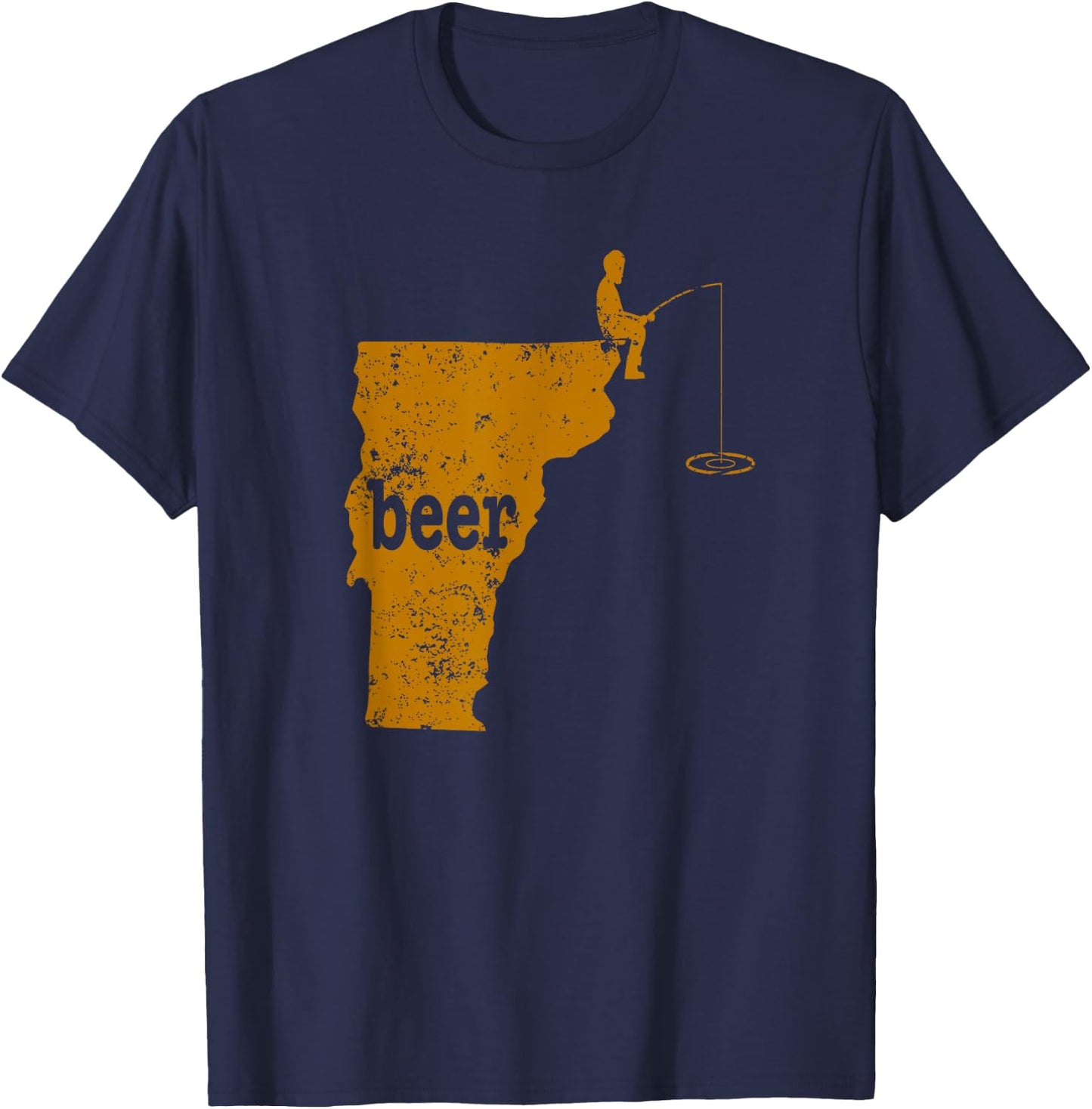 Vermont Beer T-Shirt - T-Shirt | Navy