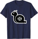 Turbo Snail T-Shirt - T-Shirt | Navy