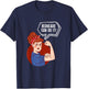 Redheads Can Do It Women Red Hair T-Shirt - T-Shirt | Navy
