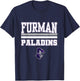 Furman Paladins |NCAA Official University Merch | VNPFUR301 T-Shirt - T-Shirt | Navy