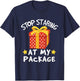 Funny Christmas Adult Humor Pun Shirt White Elephant Gift T-Shirt - T-Shirt | Navy