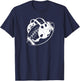 Football and Wrestling Two Sports Athlete, Wrestling Football T-Shirt - T-Shirt | Navy