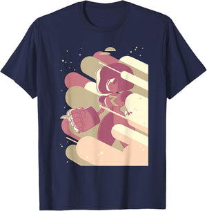Steven Universe Garnet Clouds T-Shirt - T-Shirt | Navy