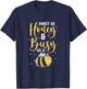 Sweet as honey and busy as a bee T-Shirt - T-Shirt | Navy