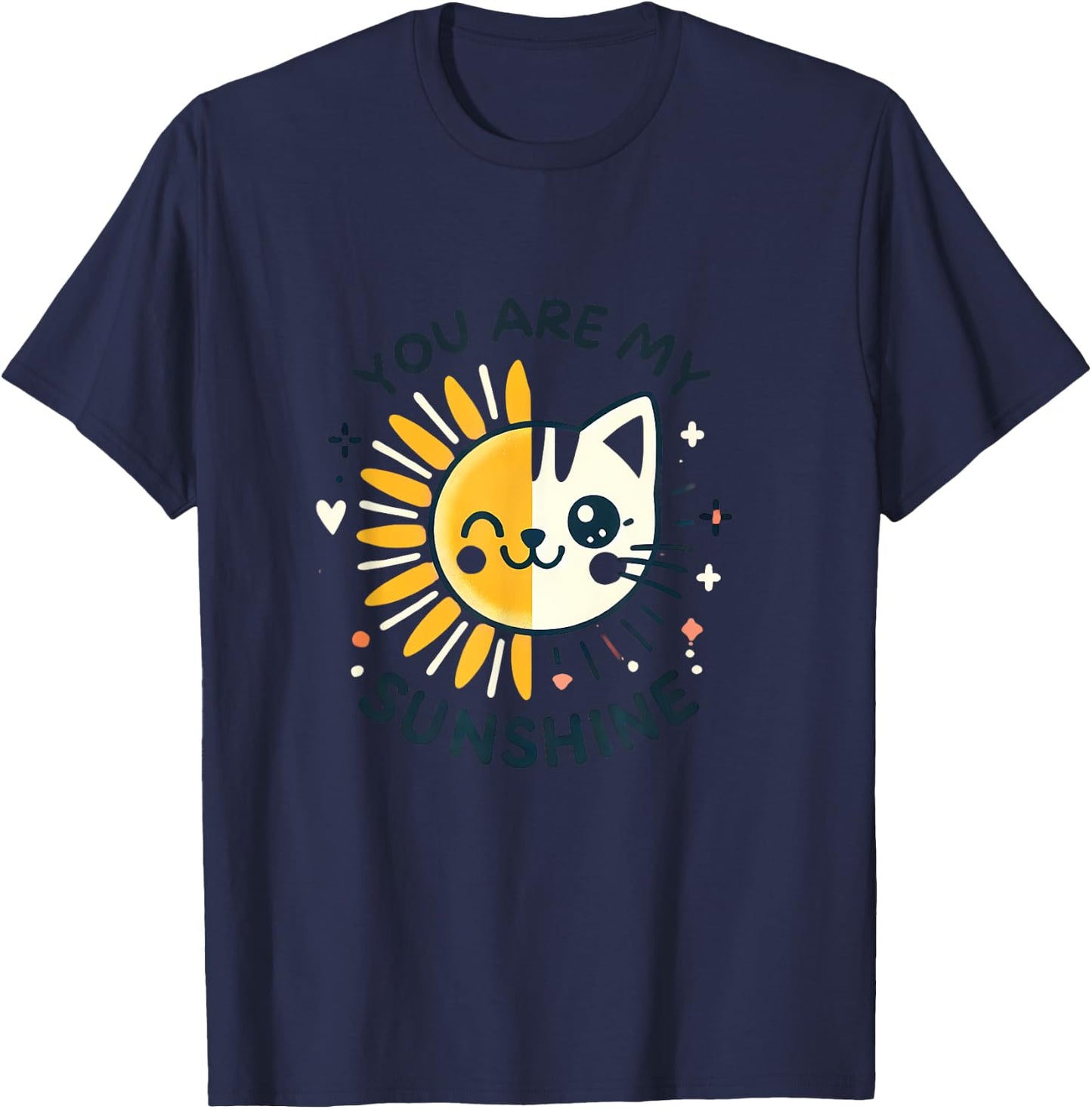 Cat, you're my sunshine T-Shirt - T-Shirt | Navy
