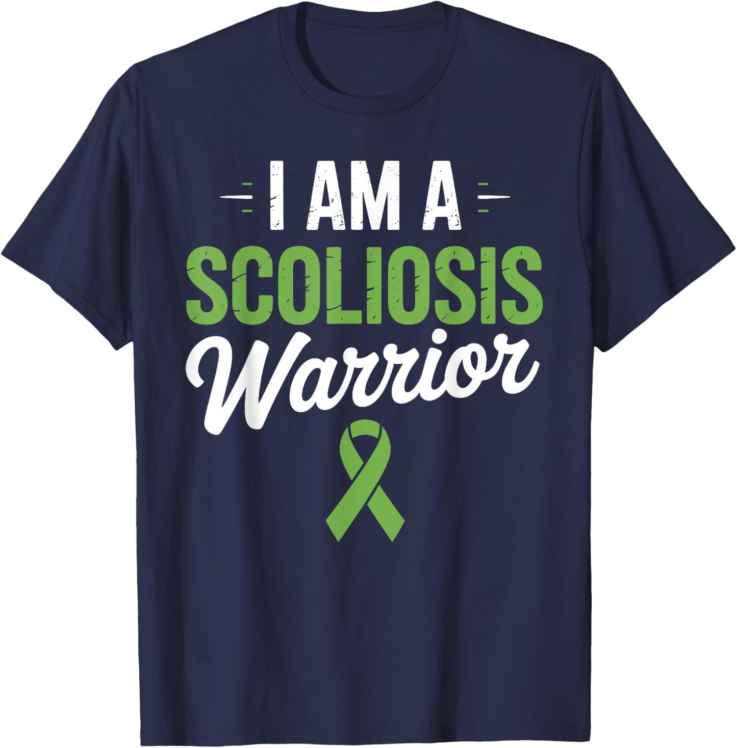 Scoliosis Design Women Kids Spine Surgery Scoliosis T-Shirt - T-Shirt | Navy
