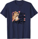 Cute Baby Capibara Rodent Animal Capybara for Kids Girls , White T-Shirt - T-Shirt | Navy