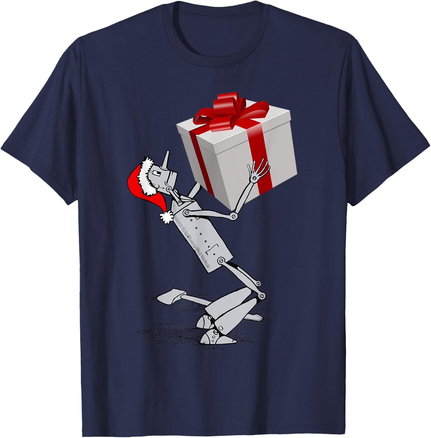 Wizard of Oz Tin Man of OZ Christmas Vintage Shirt T-Shirt - T-Shirt | Navy