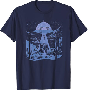 Did you really beam me up down bad T-Shirt - T-Shirt | Navy