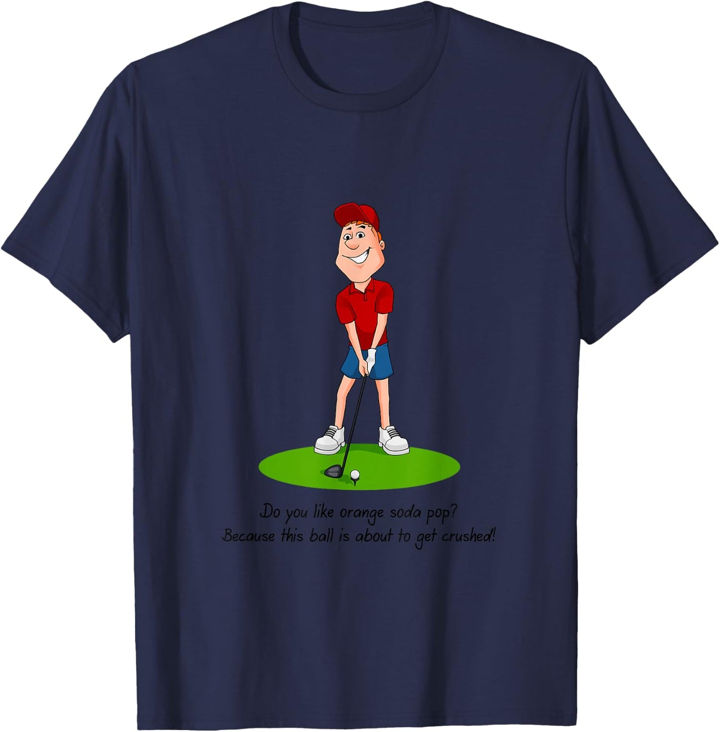 Do you like orange soda pop? T-Shirt - T-Shirt | Navy