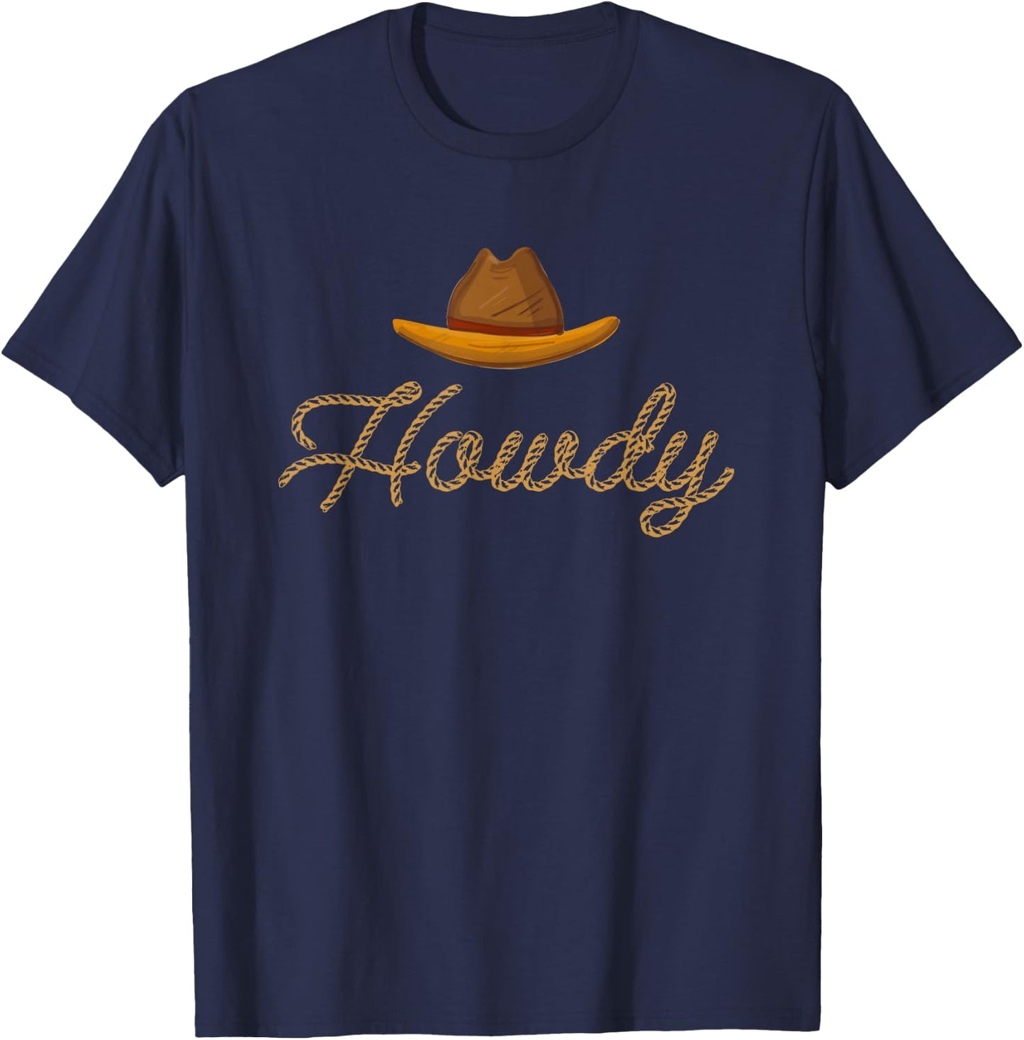 Howdy Cowboy T-Shirt - T-Shirt | Navy