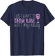 I Just Want To Drink Wine And Pet My Husky T-Shirt - T-Shirt | Navy