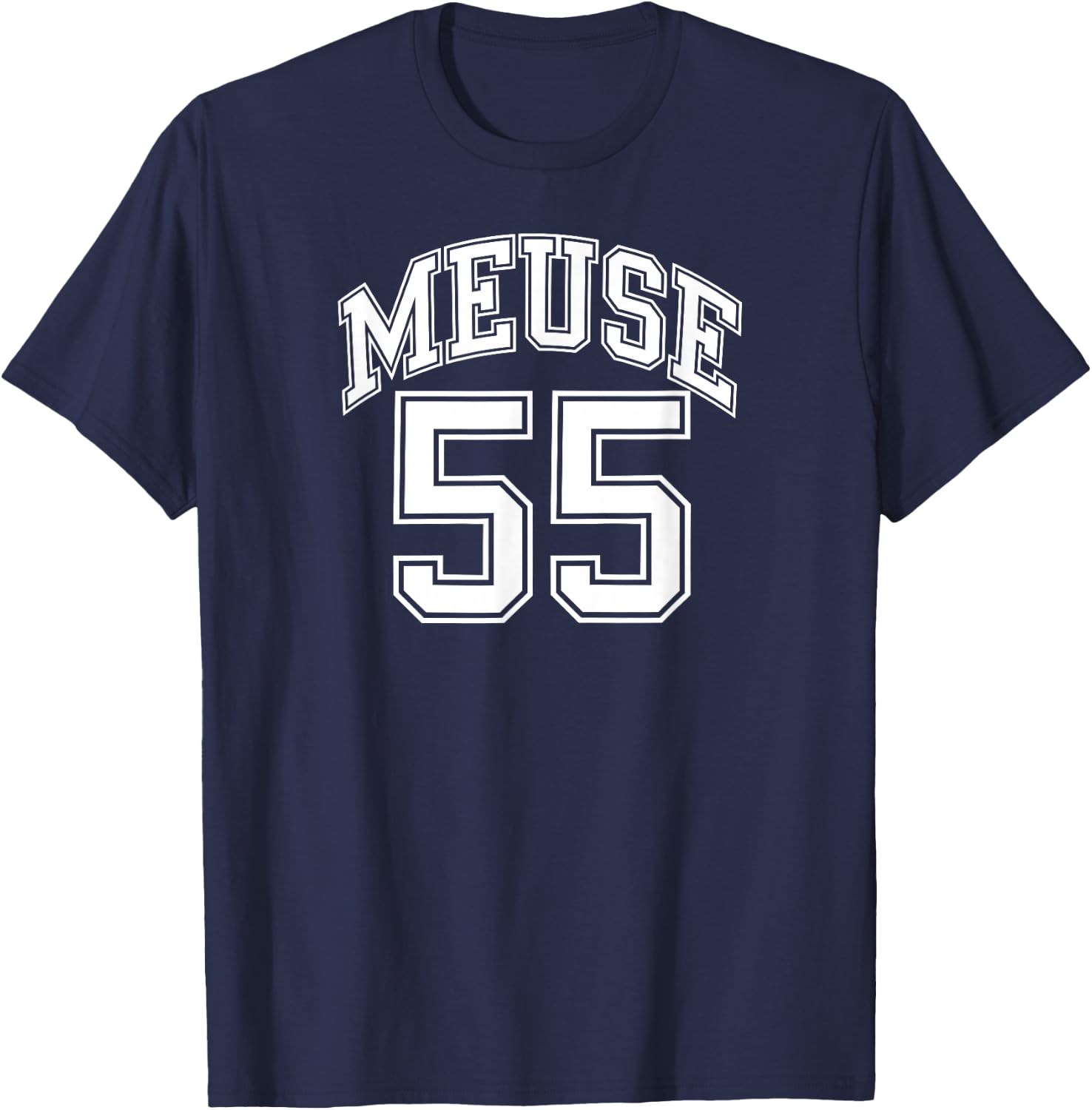 Meuse 55 , Black, S T-Shirt - T-Shirt | Navy