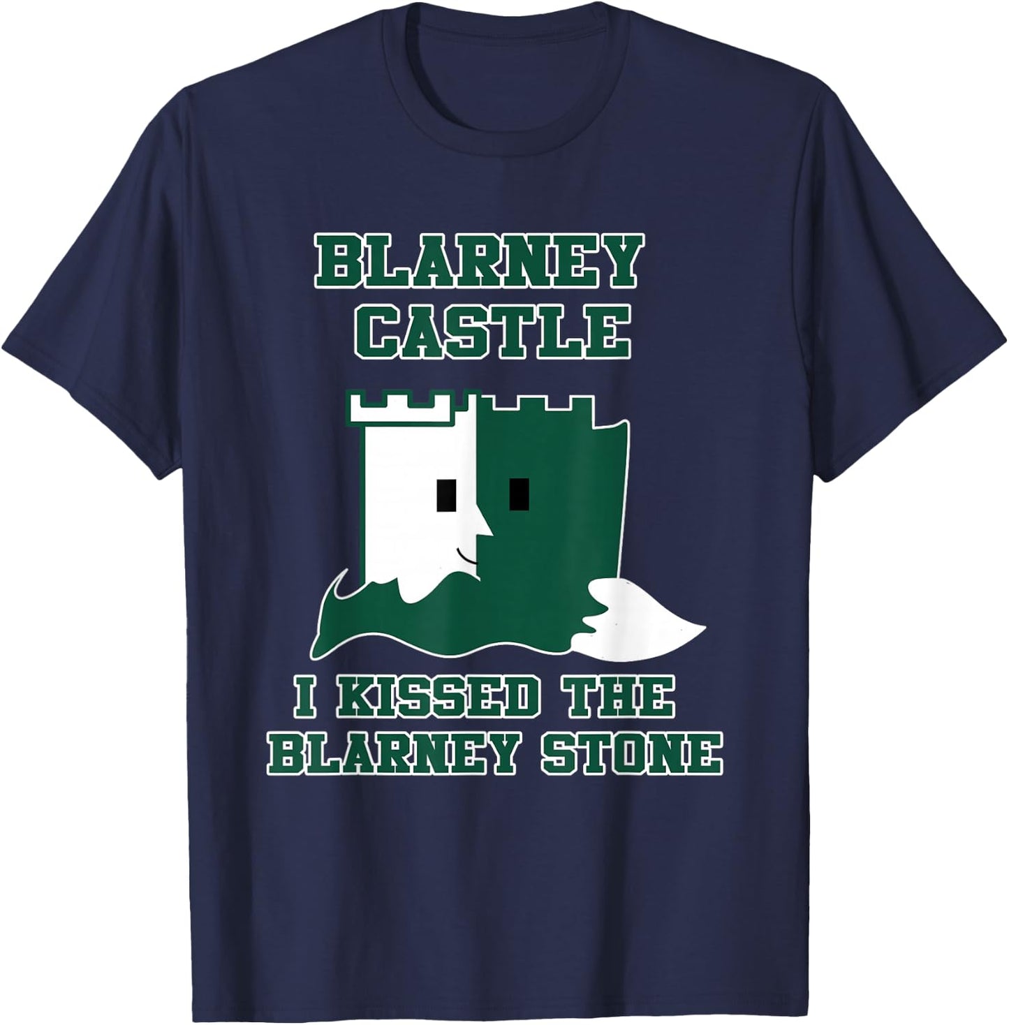 Blarney Castle Ireland Men Women Kids T-Shirt - T-Shirt | Navy