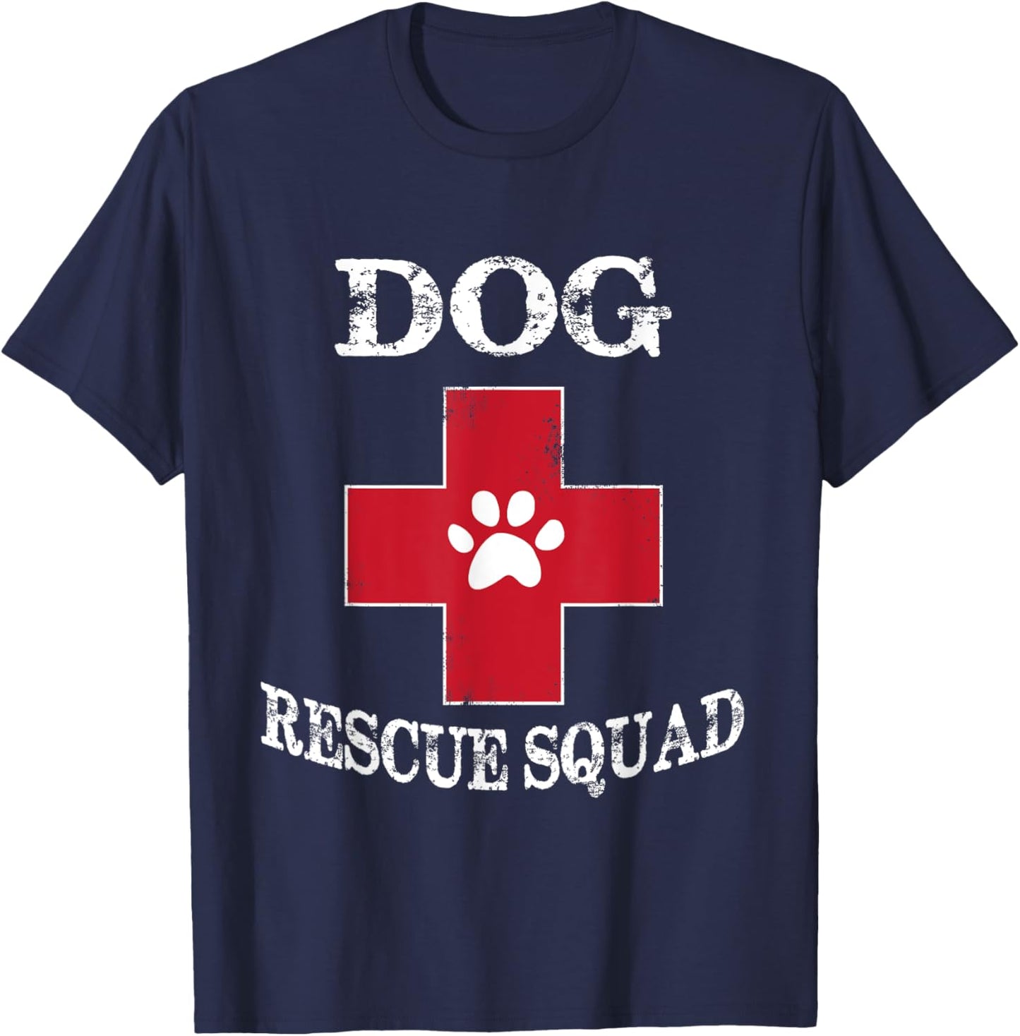 Dog Rescue Shirt - Dog Animal Rescue Squad T shirts T-Shirt - T-Shirt | Navy