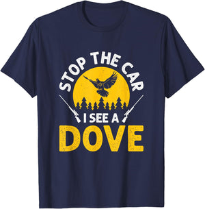 Dove Hunt Hunter Dove Hunting T-Shirt - T-Shirt | Navy