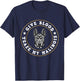 Malinois GIVE BLOOD TEASE MY MALINOIS Funny Dog Owner Men Women T-Shirt - T-Shirt | Navy