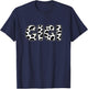 Gigi Cow Print Family Matching T-Shirt - T-Shirt | Navy