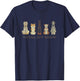 Total Sit Show Funny Dog Sitting Dog Lover Women T-Shirt - T-Shirt | Navy