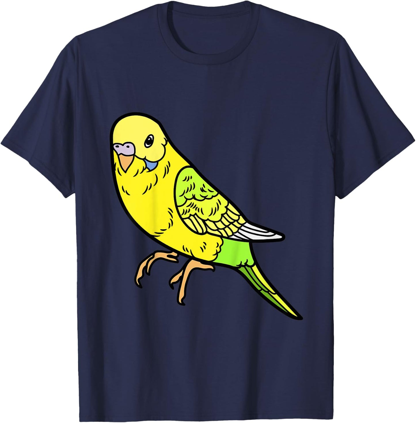 Kids cute Parakeet Lazy Halloween Costume For Kids T-Shirt - T-Shirt | Navy