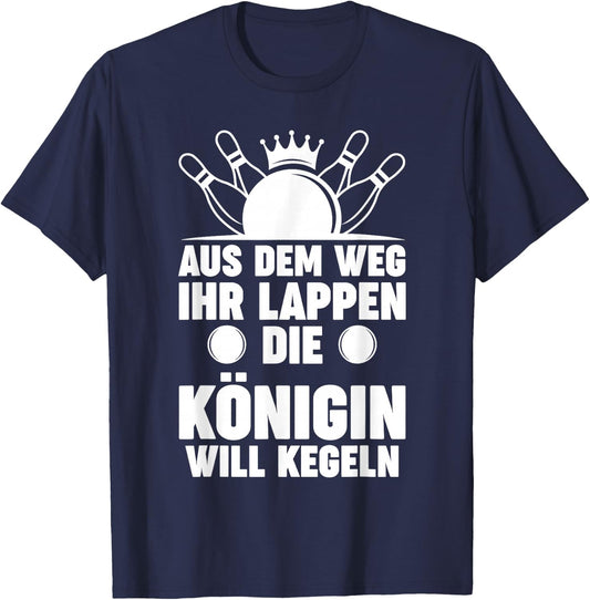 with Queen Cones, black T-Shirt - T-Shirt | Navy