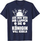 with Queen Cones, black T-Shirt - T-Shirt | Navy