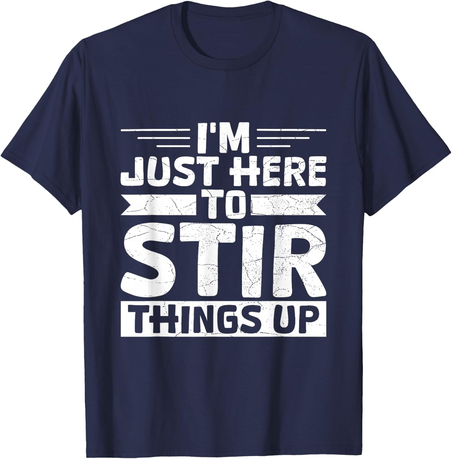 Certified Pot Stirrer Quote for a Pot stirrer T-Shirt - T-Shirt | Navy