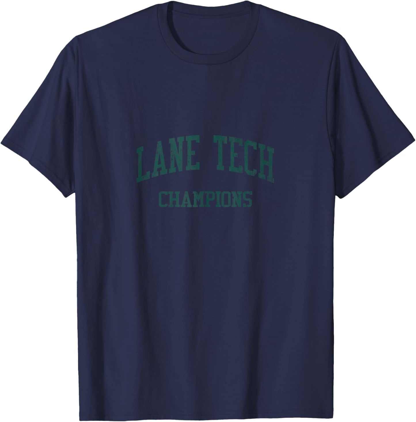 Lane Tech High School HS Chicago IL Vintage Sports T-Shirt - T-Shirt | Navy