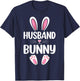 Husband Bunny Matching Family Husband Easter Day T-Shirt - T-Shirt | Navy