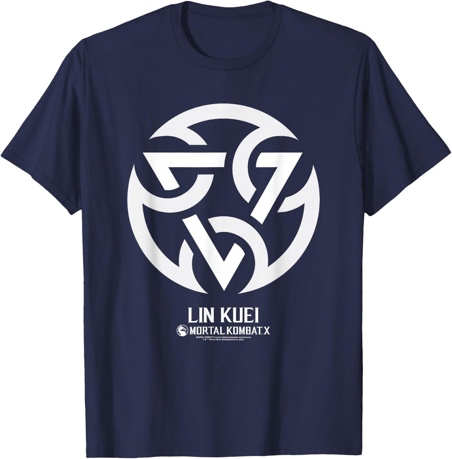 Mortal Kombat X Lin Kuei T-Shirt - T-Shirt | Navy