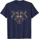 Funny Rabid Racoon workout motivational Exercise T-Shirt - T-Shirt | Navy