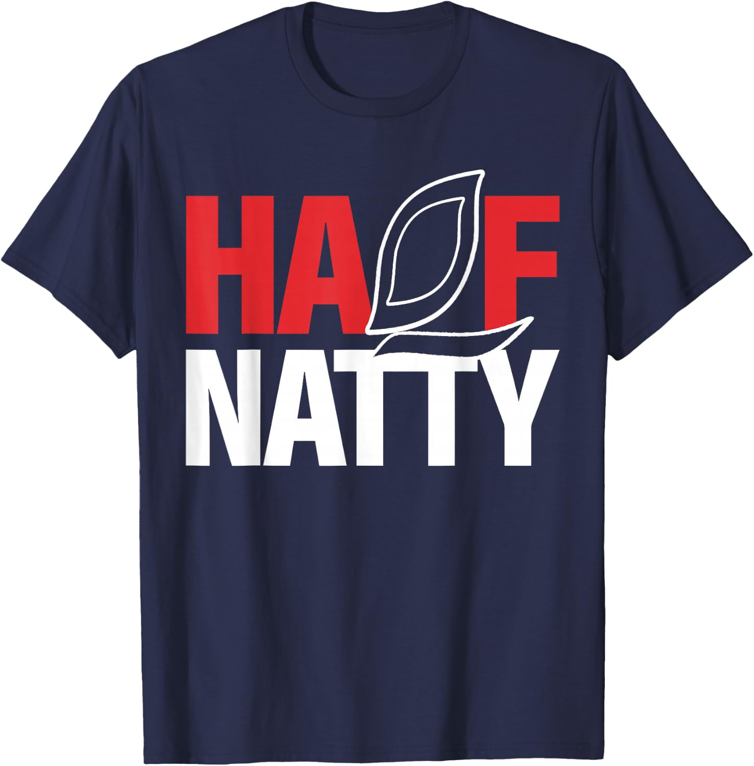 Half Natty Half Natural Steroid Bodybuilder , black T-Shirt - T-Shirt | Navy