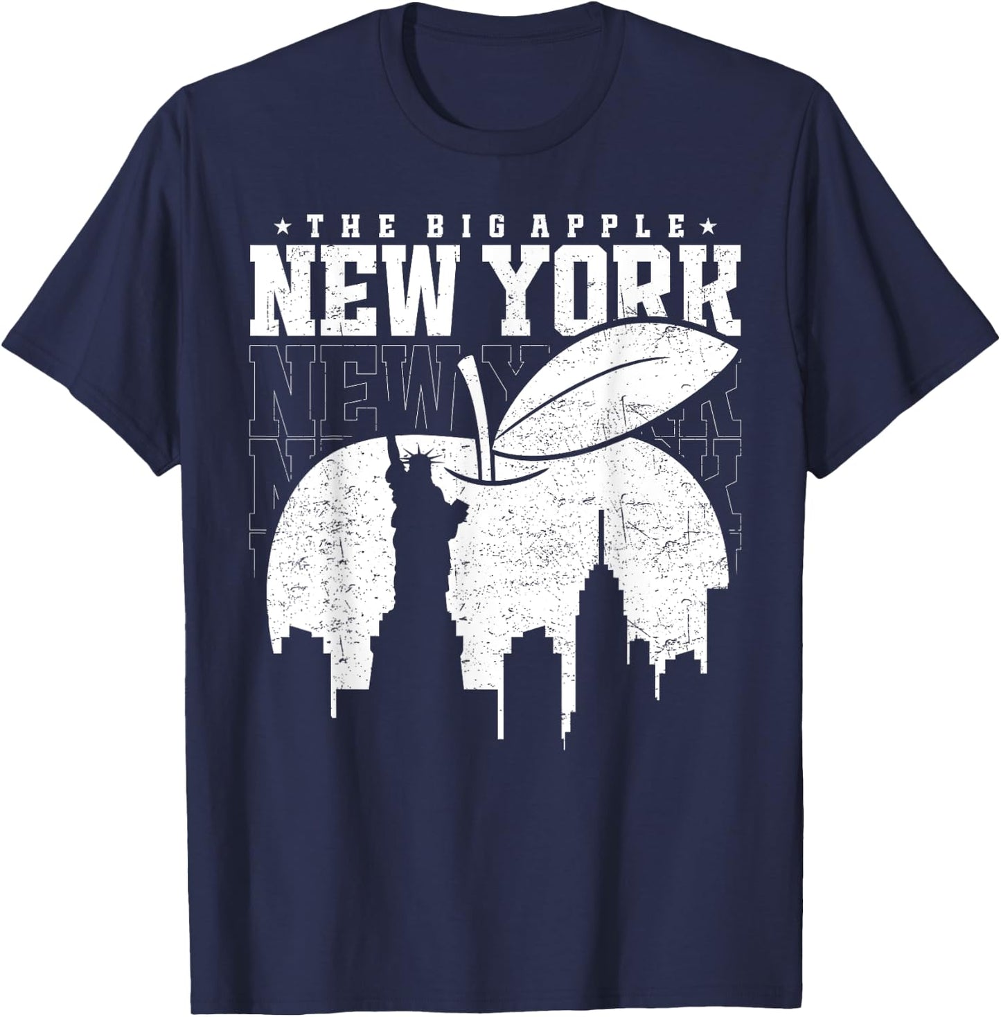 Black, S T-Shirt - T-Shirt | Navy