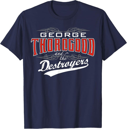 George Thorogood Ein Bourbon T-Shirt - T-Shirt | Navy