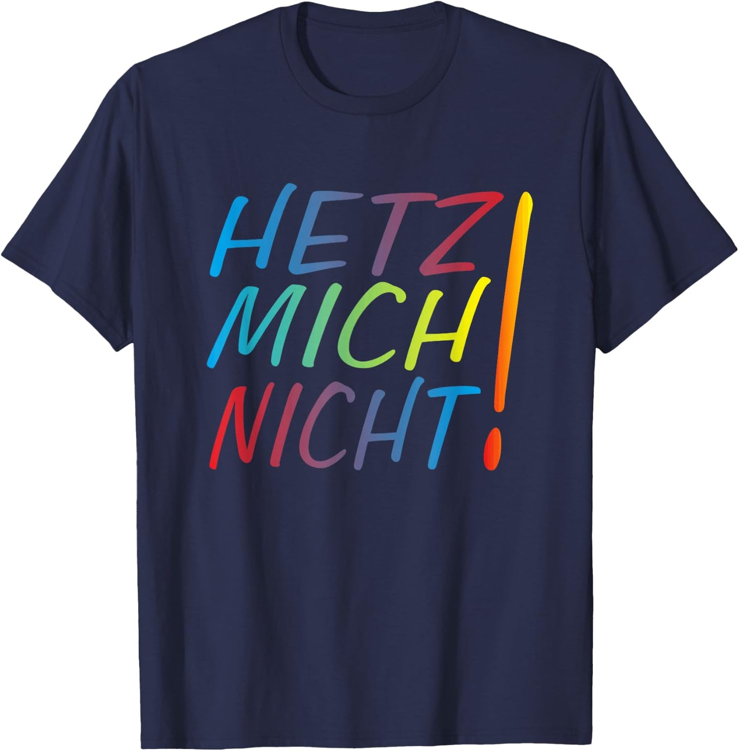Hetz mich nicht Locker bleiben Schildkröte Hetz mich nicht Locker, black T-Shirt - T-Shirt | Navy