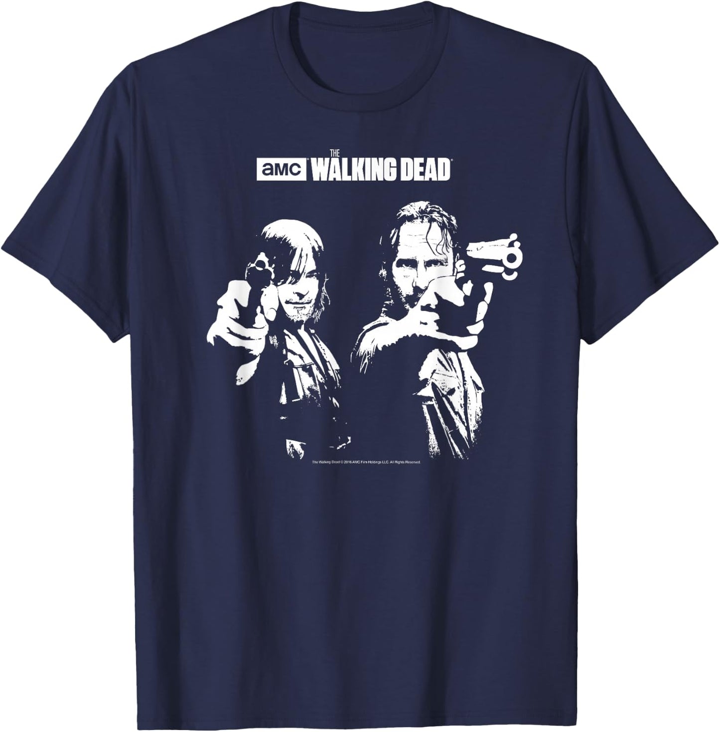 The Walking Dead Saints T-Shirt - T-Shirt | Navy