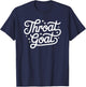 Funny Throat Goat Inappropriate Embarrassing Women T-Shirt - T-Shirt | Navy