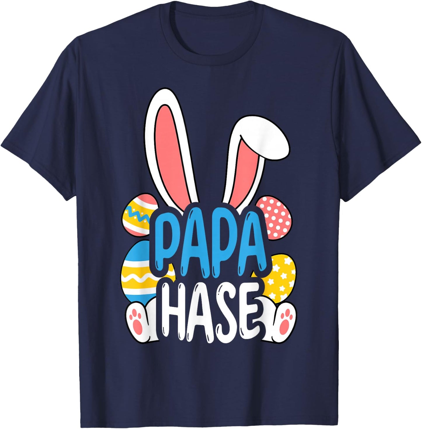 Oster Osterhase Spruch Hasen Kostüm Ostern T-Shirt - T-Shirt | Navy