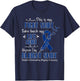 Familial Adenomatous Polyposis Awareness My Fight T-Shirt - T-Shirt | Navy