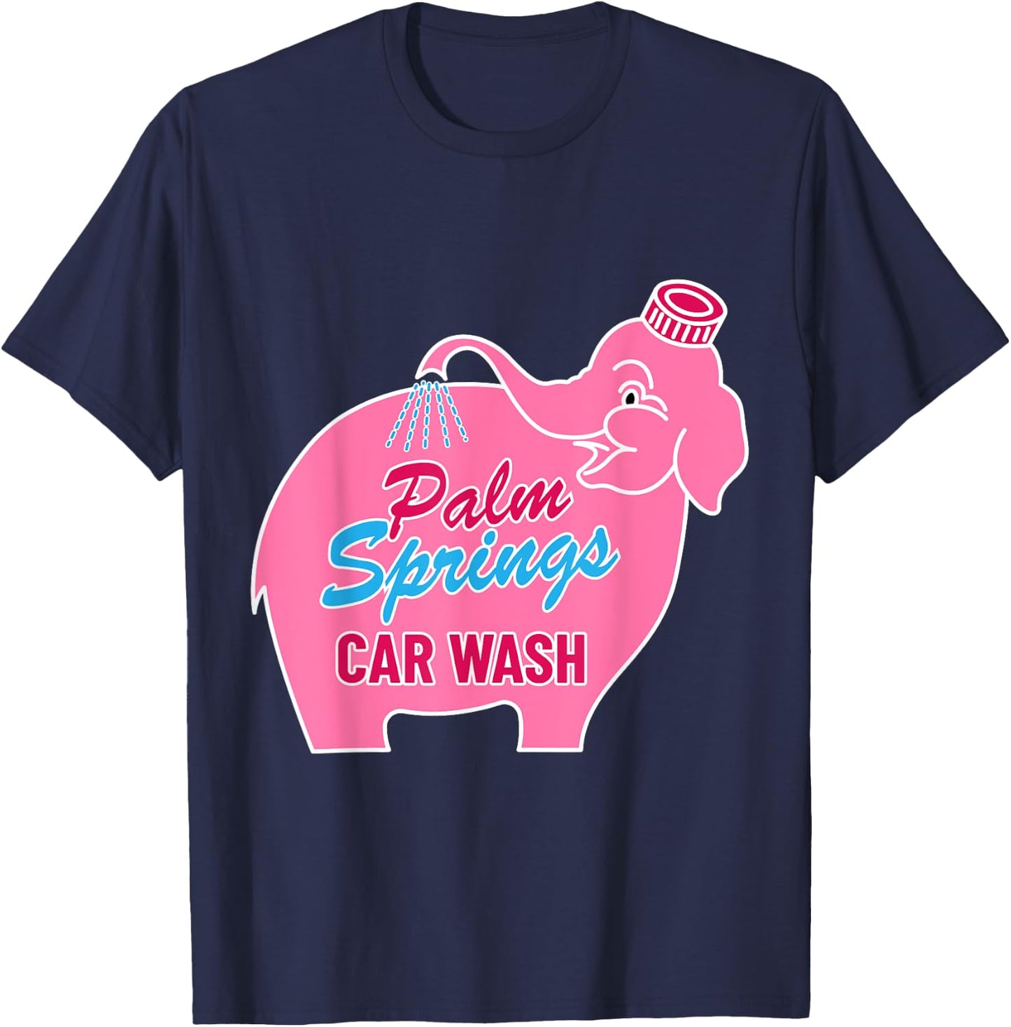 Honee Dews Palm Springs Iconic Ca T-Shirt - T-Shirt | Navy
