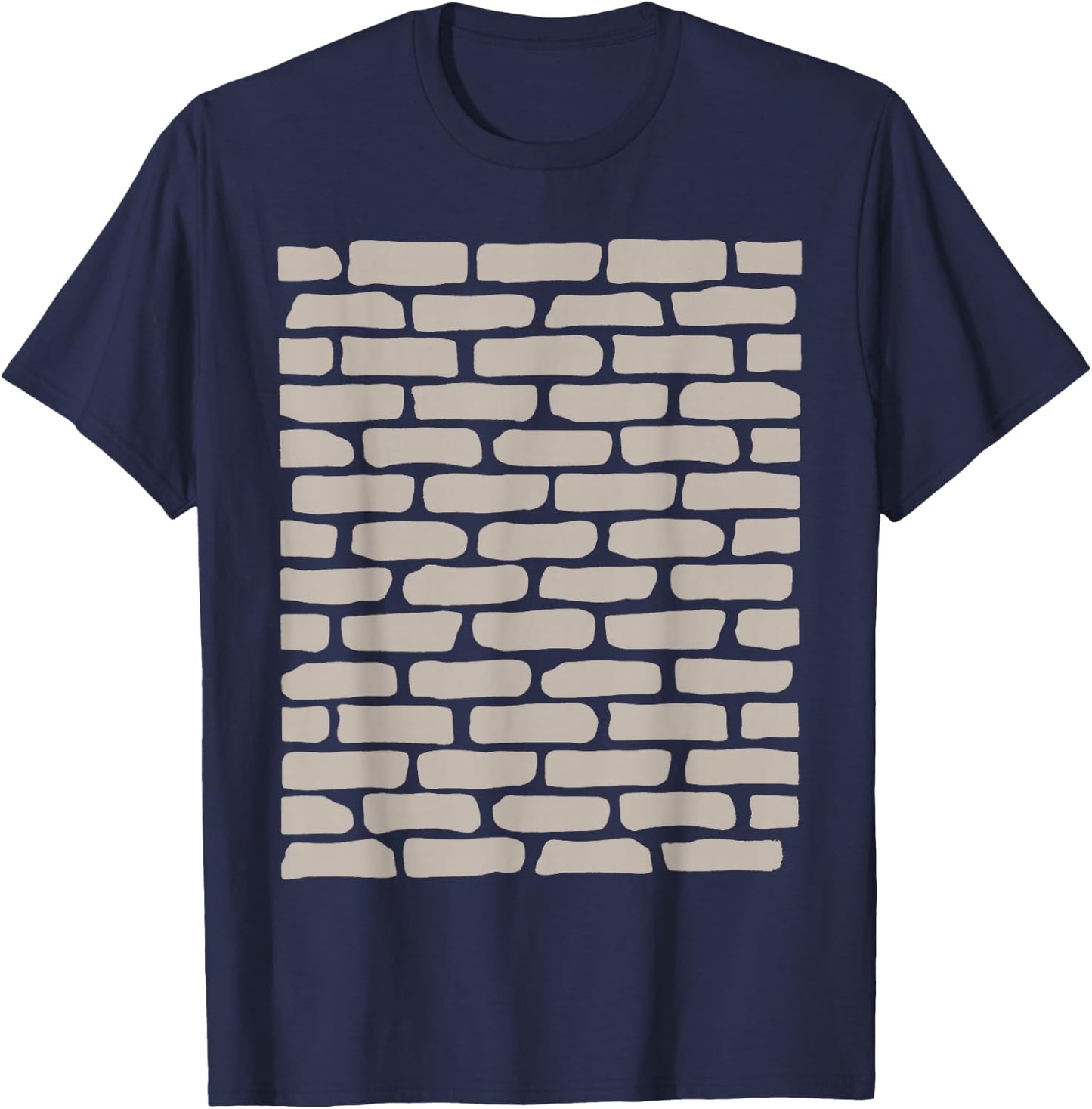 Brick Wall T-Shirt - T-Shirt | Navy
